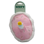 Milos Happy Birthday Cake Plush Dog Toy - Pink