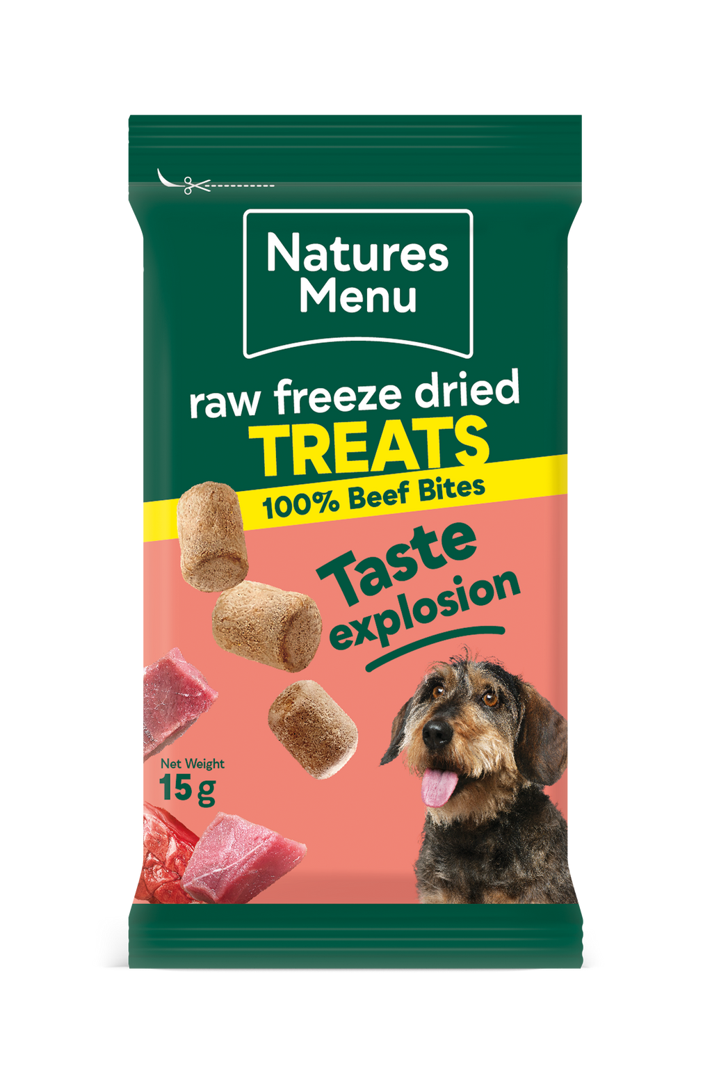 Natures Menu Freeze-Dried Bites Beef 15g