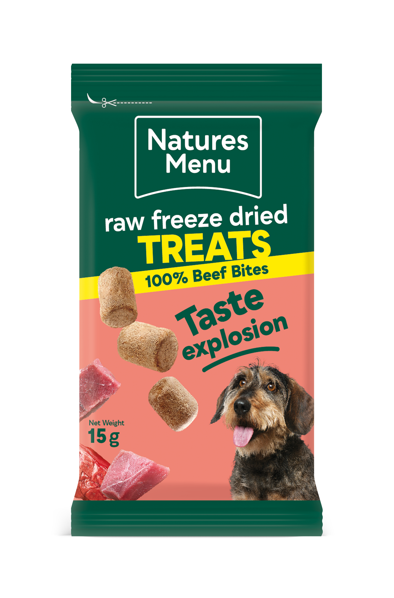Natures Menu Freeze-Dried Bites Beef 15g