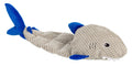 House Of Paws Waffle Cord Shark Dog Toy