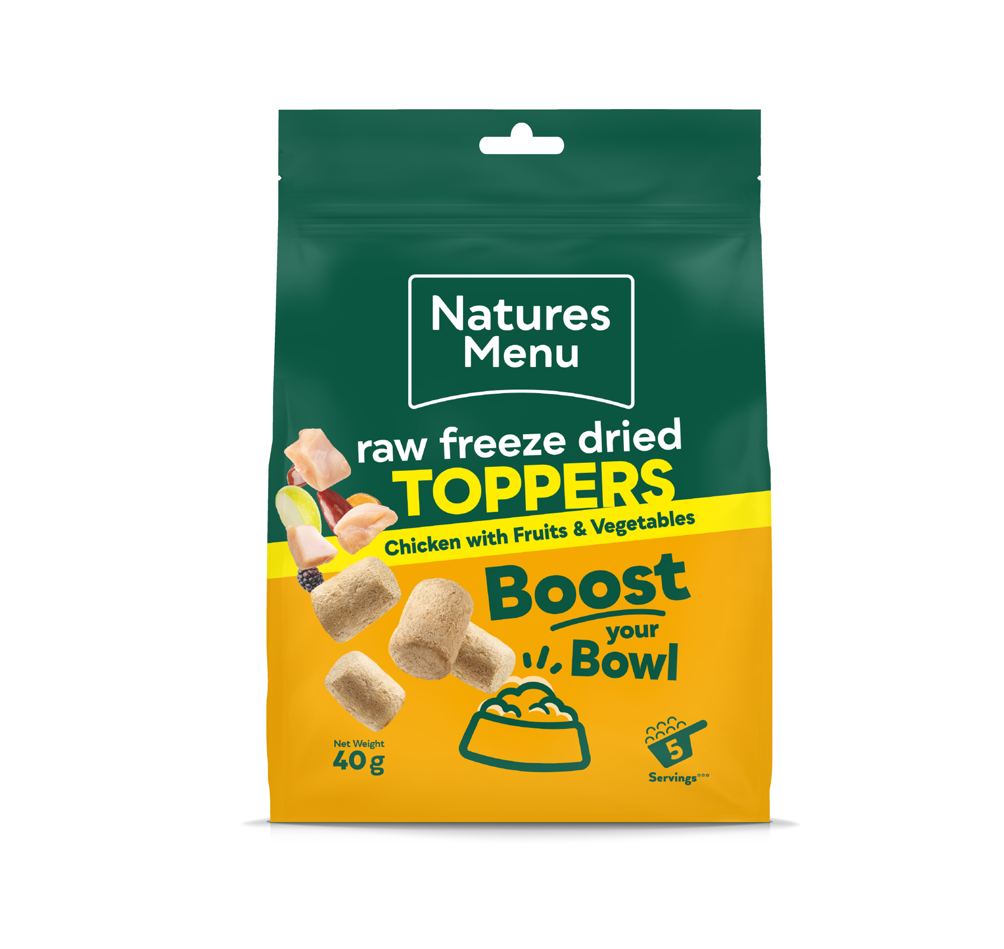 Natures Menu Freeze-Dried Topper Chicken 40g
