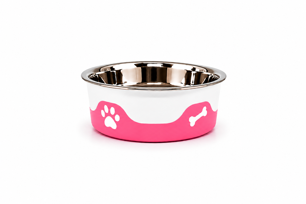 Hot Pink-ThermaCool Dog & Cat Bowls