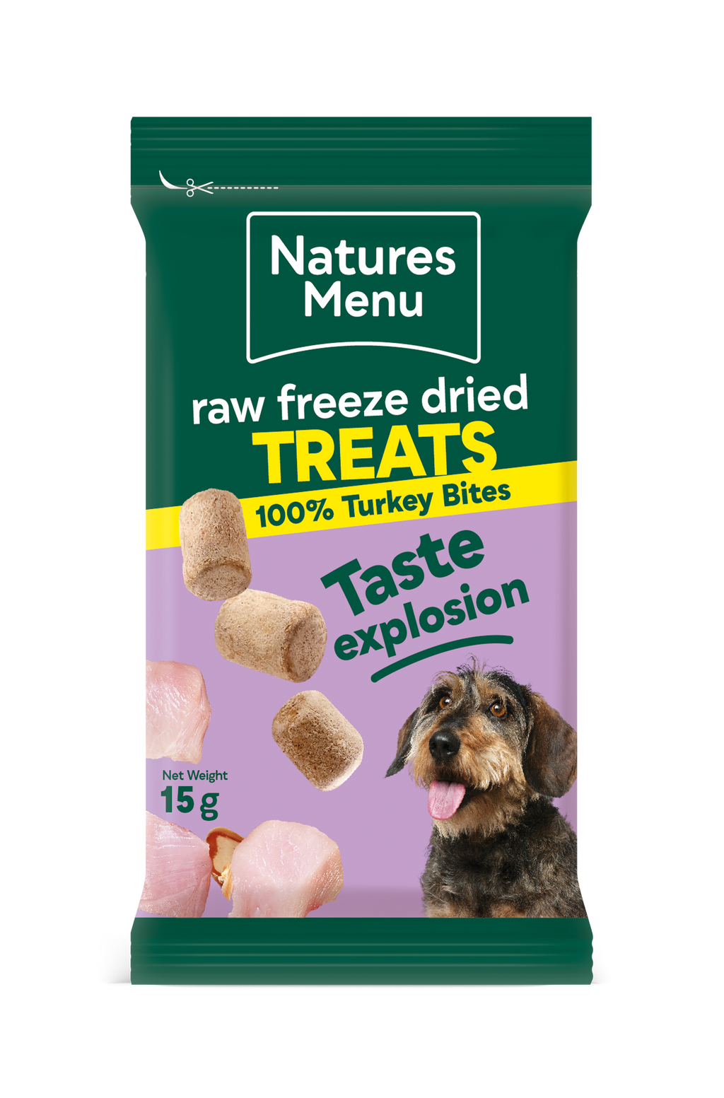 Natures Menu Freeze-Dried Bites Turkey 15g