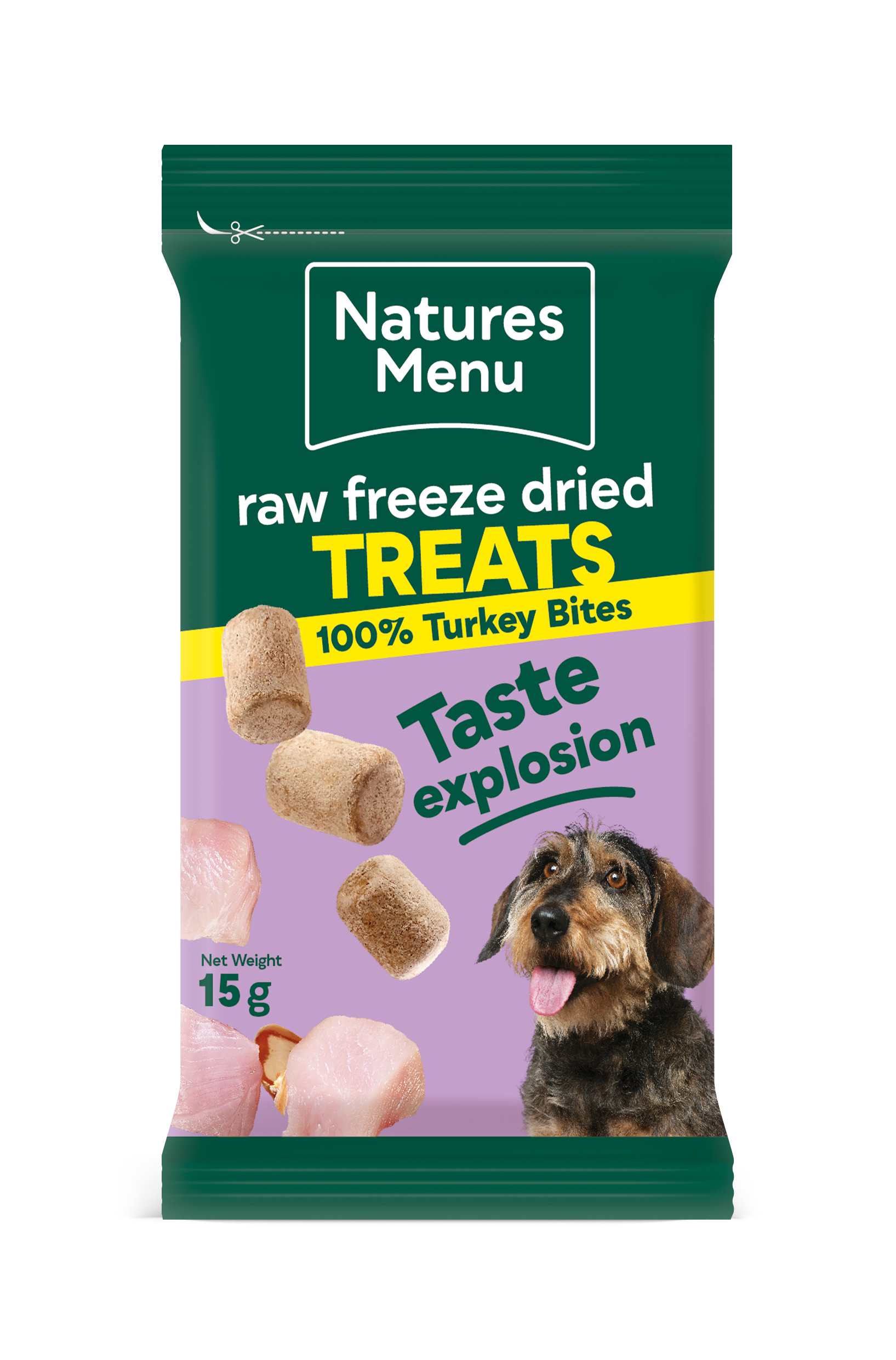 Natures Menu Freeze-Dried Bites Turkey 15g