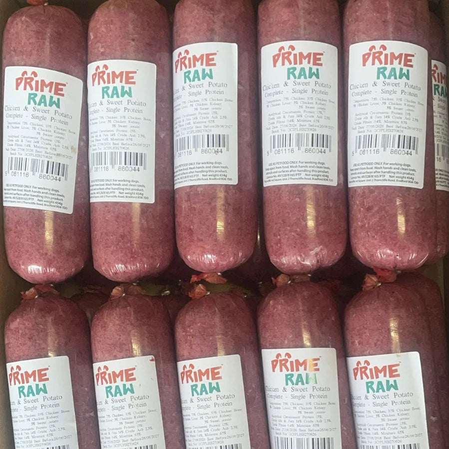 Prime Raw - Chicken & Sweet Potato Complete 454g