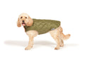 Forest Green Quilted Dog Coat by Danish Design