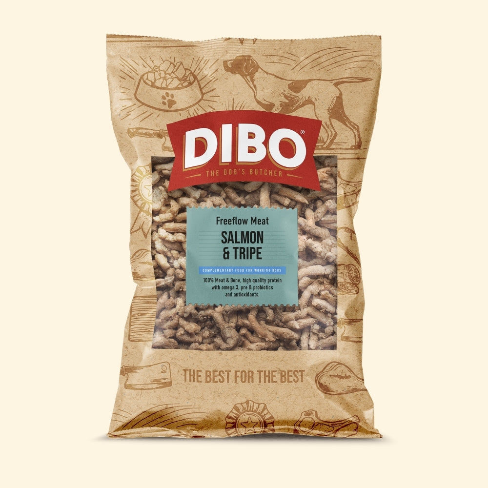 DIBO Freeflow Salmon & Beef Tripe 1kg