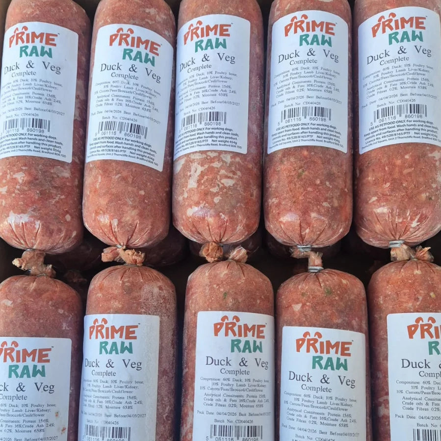 Prime Raw - Duck & Veg Complete 454g