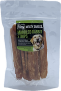 Meaty Snacks Marbled Rabbit Strips 100g