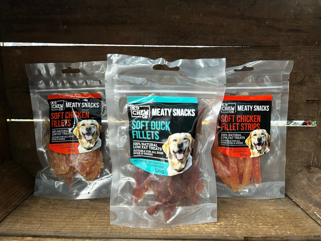 Meaty Snacks Soft Chicken Fillets 100g