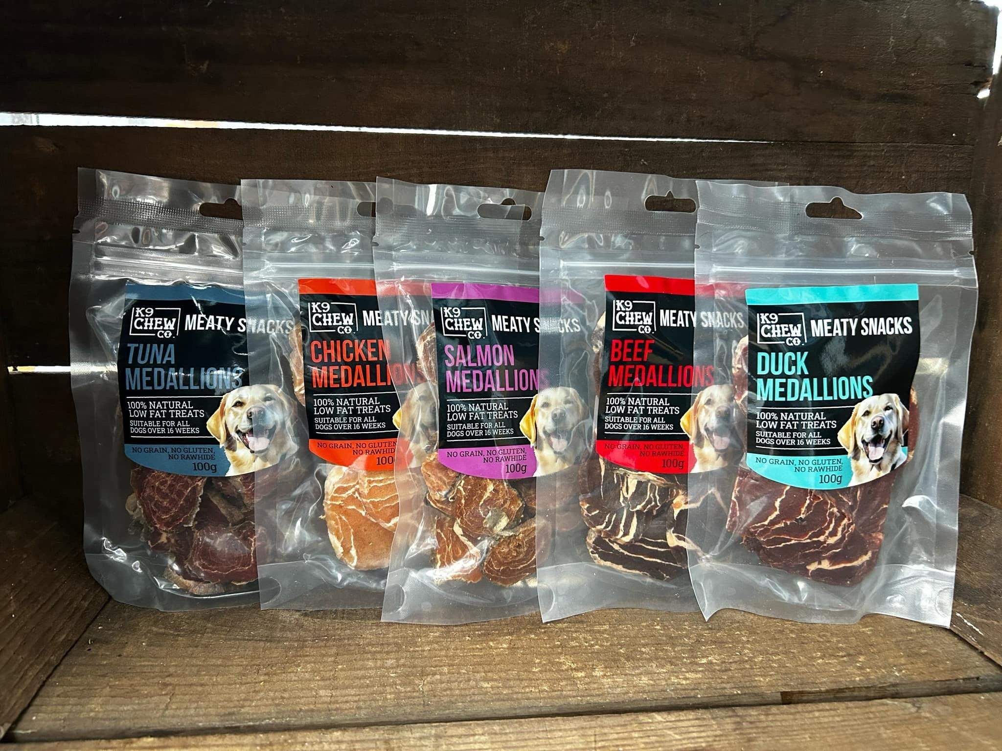 Meaty Snacks Beef Medallions 100g