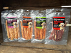 Meaty Snacks Marbled Rabbit Strips 100g