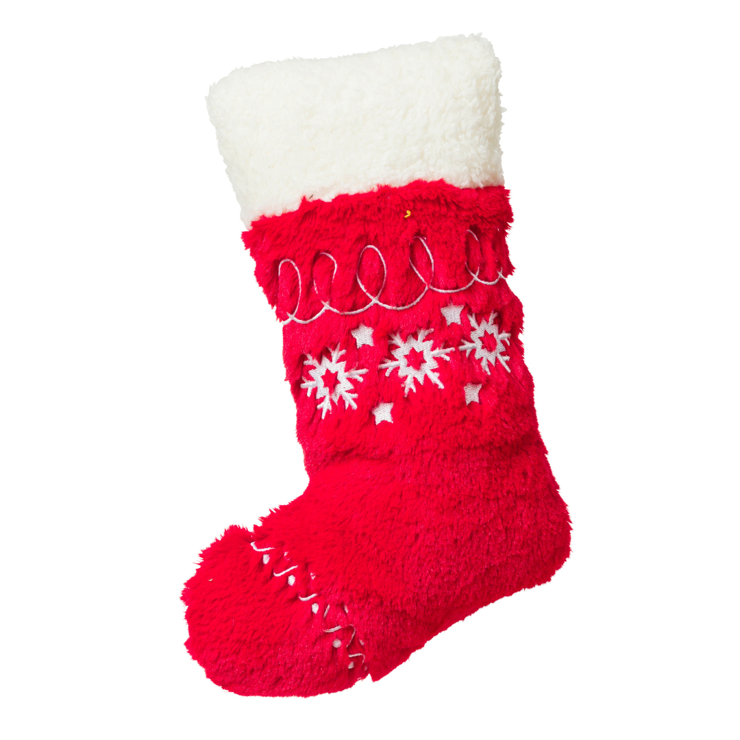 House of Paws Christmas Stocking - Plush, Squeaky Toy for Dogs