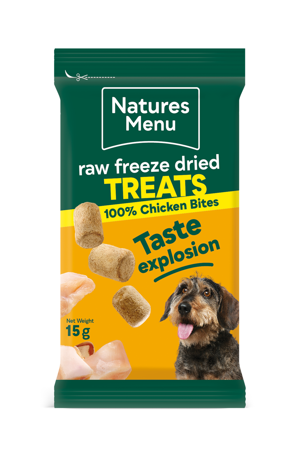 Natures Menu Freeze-Dried Bites Chicken 15g