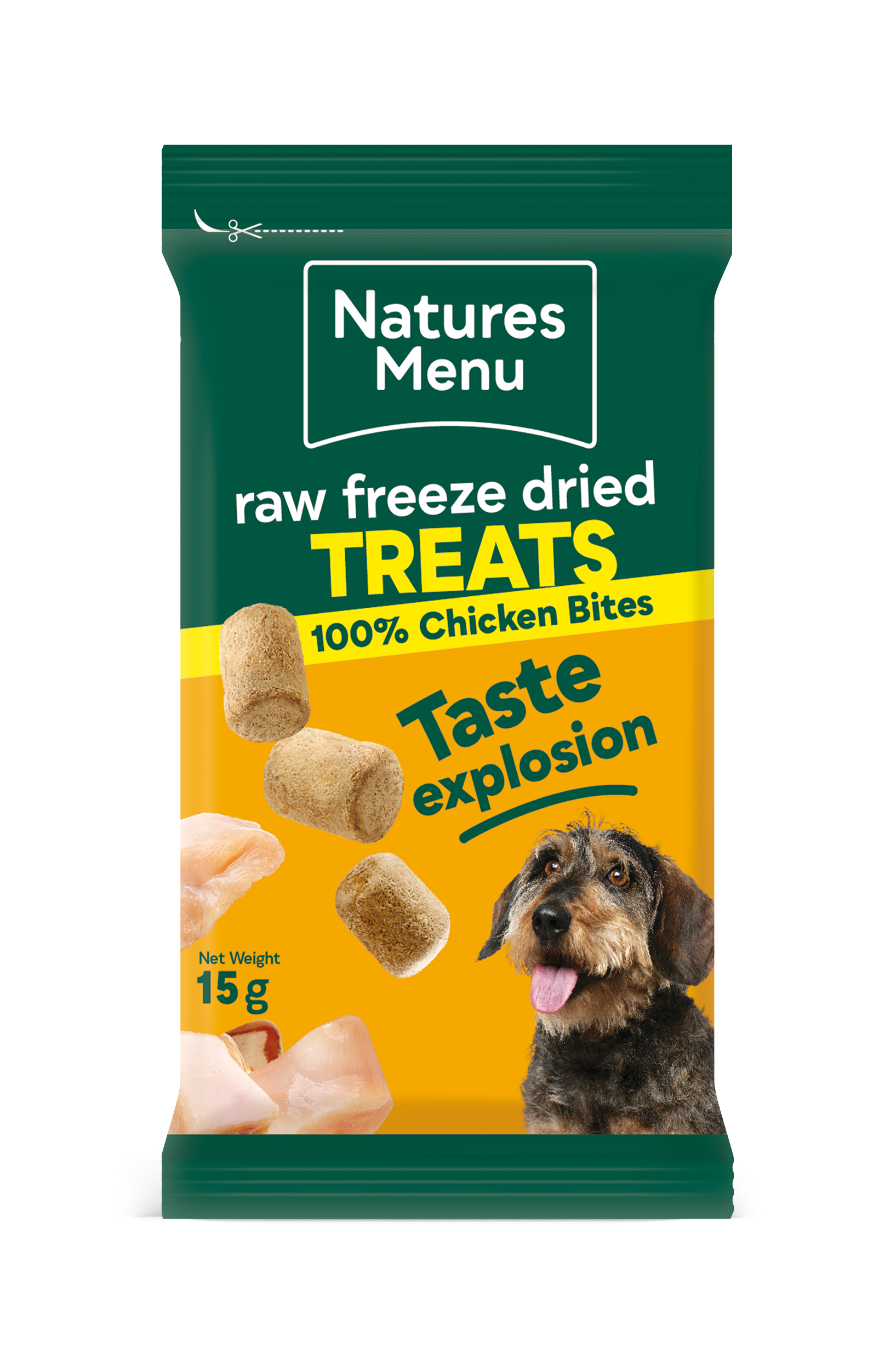 Natures Menu Freeze-Dried Bites Chicken 15g