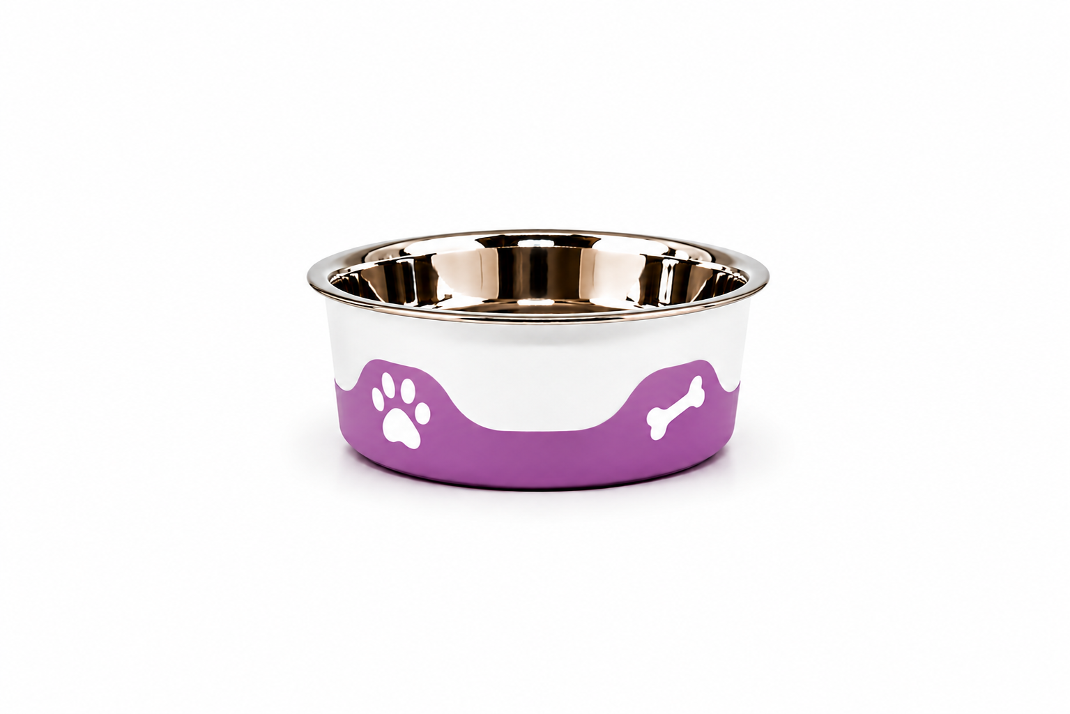 Grape-ThermaCool Dog & Cat Bowls