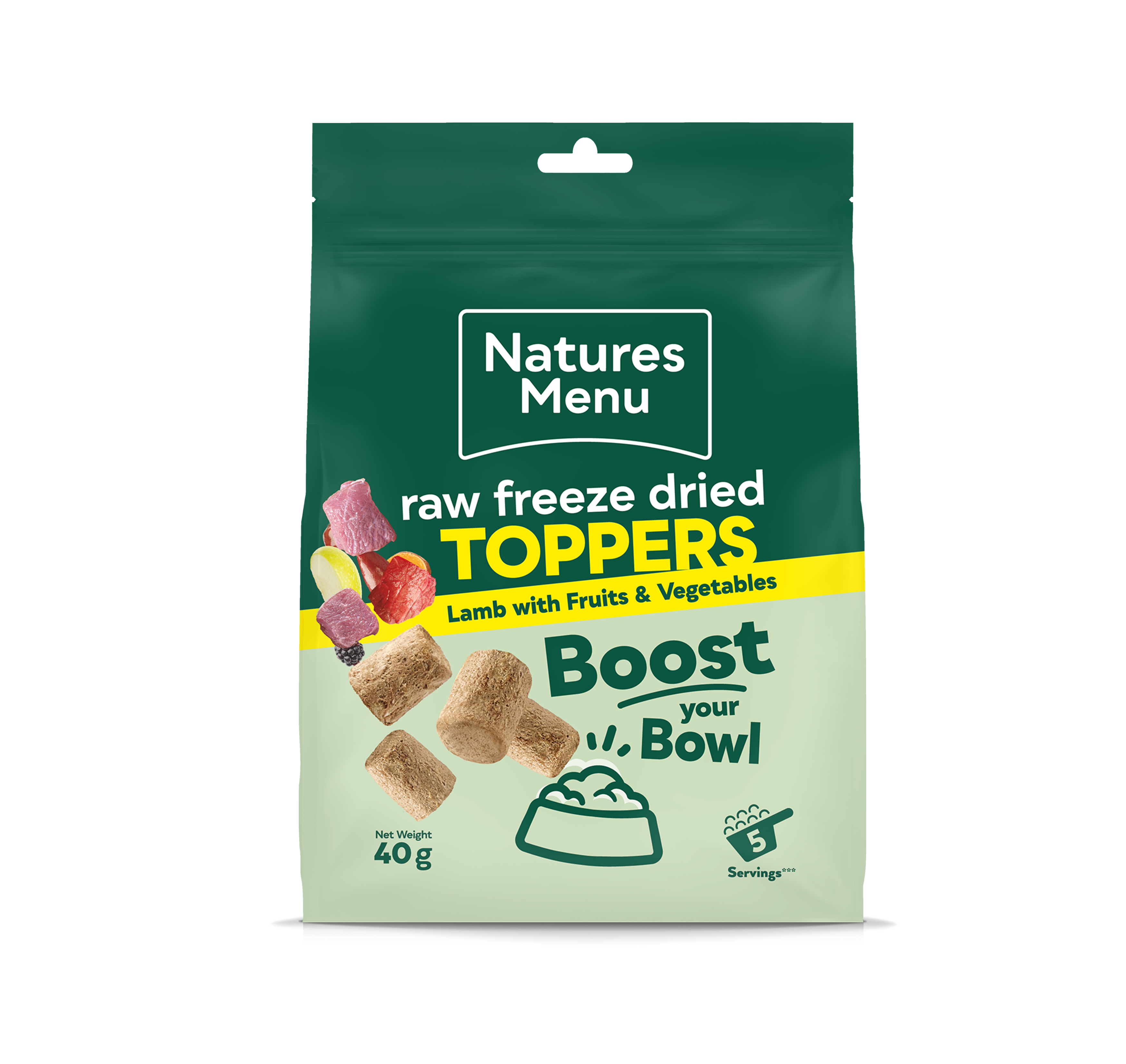 Natures Menu Freeze-Dried Topper Lamb 40g