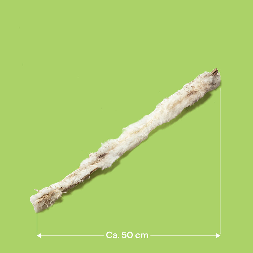 Whole Hairy Rabbit Skin Roll