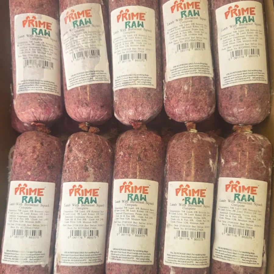 Prime Raw - Lamb with Butternut Squash Complete 454g