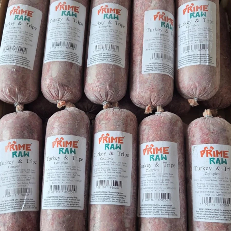 Prime Raw - Turkey & Tripe Complete 454g